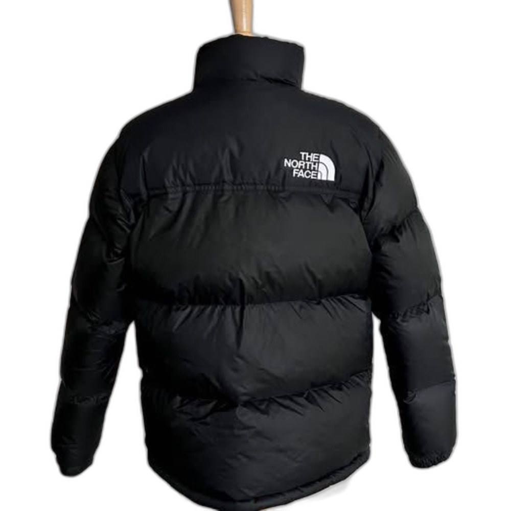 North Face 1996 Retro Nuptse Black Puffer Coat Teen XXL/Men XS/Women M 700 Fill - Picture 2 of 10